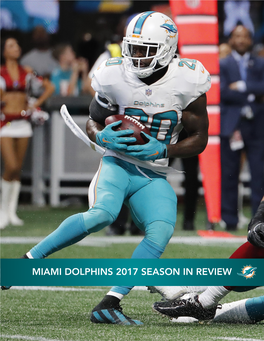 Miami Dolphins 2017 Season in Review
