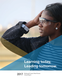 Learning Today, Leading Tomorrow