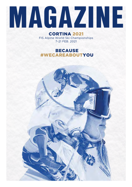 Cortina 2021 Because #Wecareaboutyou