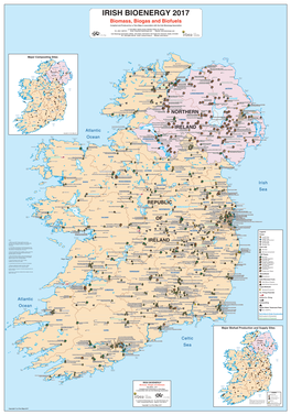 Bioenergy Installations Map Ireland 2017