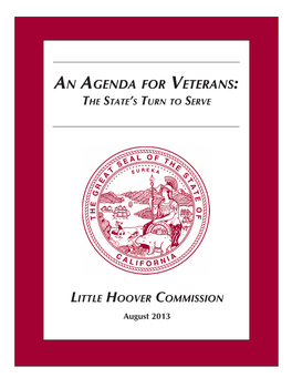 An Agenda for Veterans: the State's Turn To