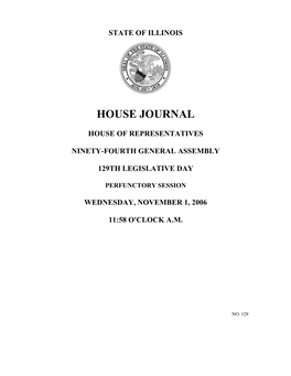 House Journal