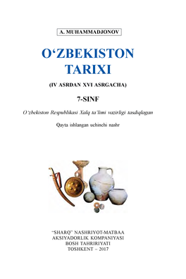 O'zbekiston Tarixi