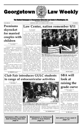 Georgetown Law Weekly