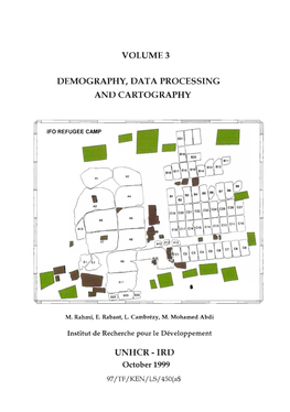 Demography, Data Processing and Cartography