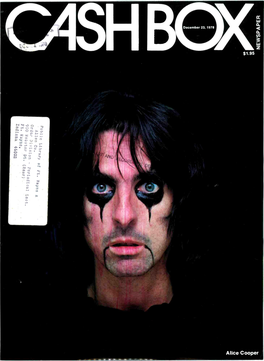 Alice Cooper the Classiest Single Around Goes by the Title 