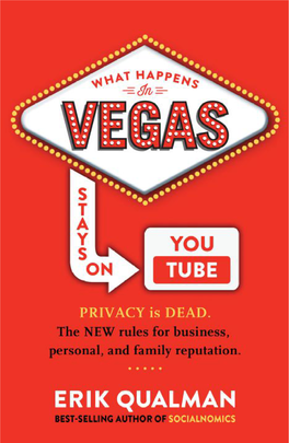 What Happens in Vegas Stays on Youtube by Erik Qualman