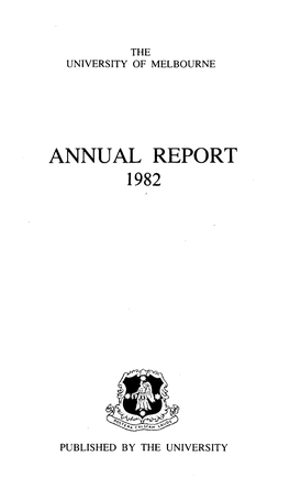 Annual Report 1982