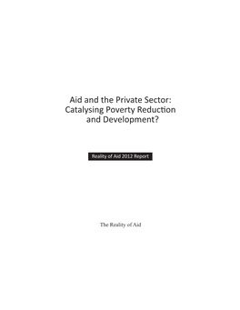 Aid and the Private Sector