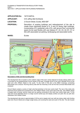 2 Church Street, Eccles, M30 0DF PROPOSAL