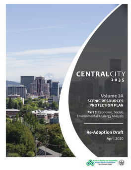 SCENIC RESOURCES PROTECTION PLAN Part 3: Economic, Social, Environmental & Energy Analysis