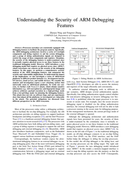 Understanding the Security of ARM Debugging Features