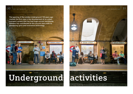 Underground Activitiesactivities 32 Move Como 11 | November 2013 Como 11 | November 2013 Move 33