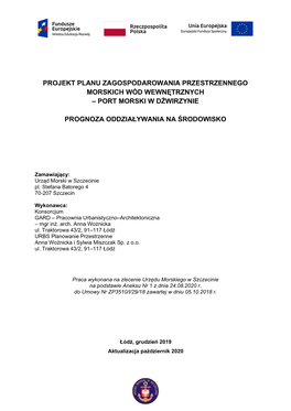 PL.DZW – Prognoza Odziaływania Na Środowisko