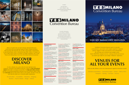 Venues for All Your Events Discover Milano