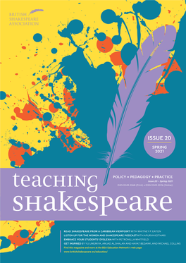 Teaching Shakespeare 20