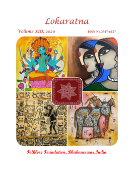 Lokaratna Volume XIII, 2020 ISSN No.2347-6427