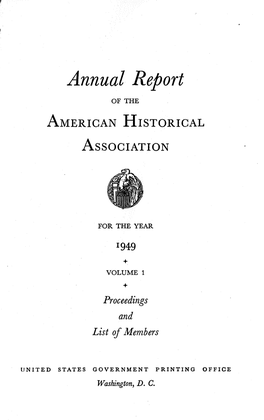 Annual Report \ - of THE