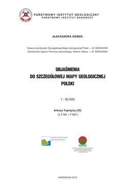 Szczegółowa Mapa Geologiczna Polski