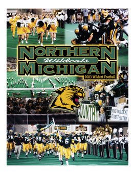Northern Michigan University 2003 Football Schedule