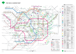 Toei Bus Route Railway Line