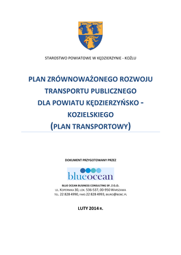 Plan Transportowy)