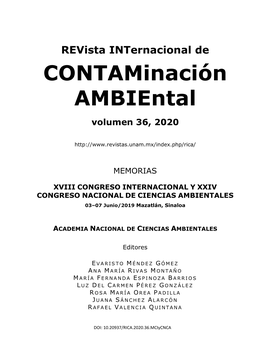 Contaminación Ambiental