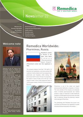 REMEDICA NEWSLETTER 22 Eng 2013 for Email
