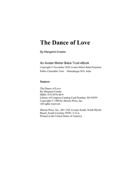 The Dance of Love