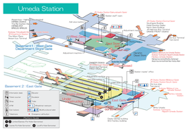 Umeda Station JR Osaka Station(Sakurabashi Gate)