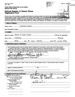 National Register of Historic Places Registration Form -SOURCES DIVISION