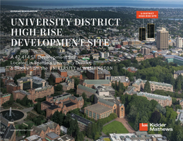 University District High-Rise Development Site