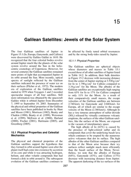 Galilean Satellites: Jewels of the Solar System
