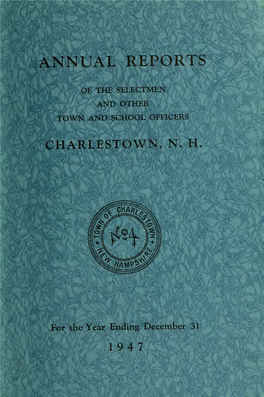 Annual Reports of the Selectmen and Other Town and School Officers