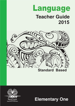 Language Teacher Guide 2015