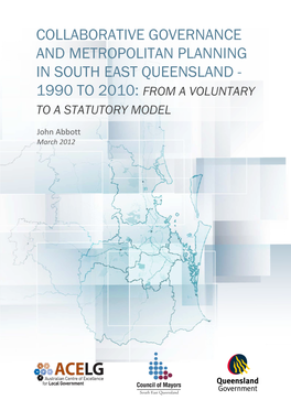 Collaborative Governance and Metropolitan Planning in South East