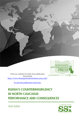 Russia's Counterinsurgency in North Caucasus