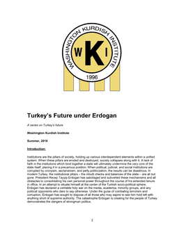 Turkey's Future Under Erdogan