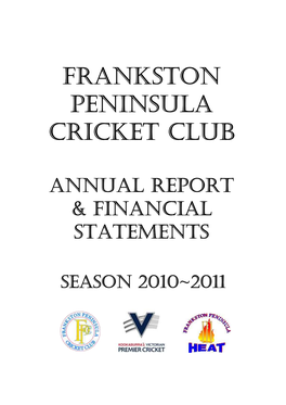 Frankston Peninsula Cricket Club