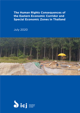 The Human Rights Consequences of the Eastern Economic Corridor and Special Economic Zones in Thailand