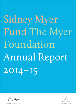 SMF TMF FY15 Annual Report.Pdf
