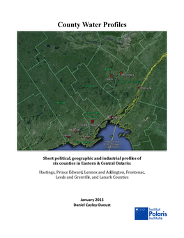 County Water Profiles