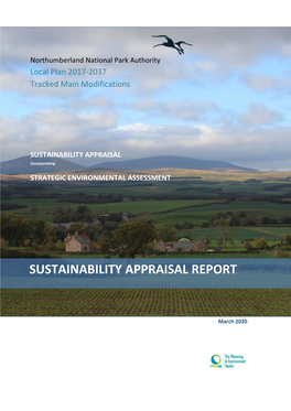 SUSTAINABILITY APPRAISAL Incorporating