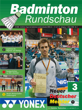 Badminton Rundschau