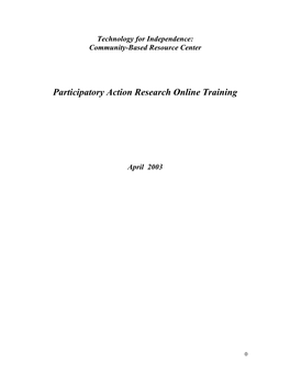 Training Handbook