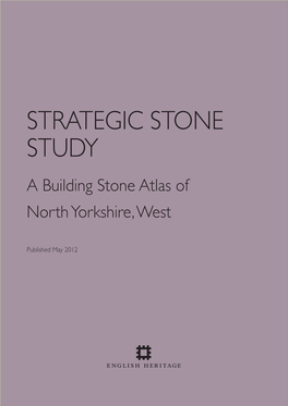 A Building Stone Atlas of North Yorkshire, West