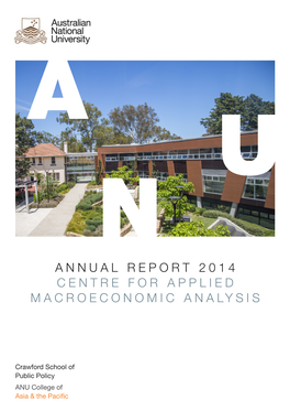 2014 CAMA Annual Report