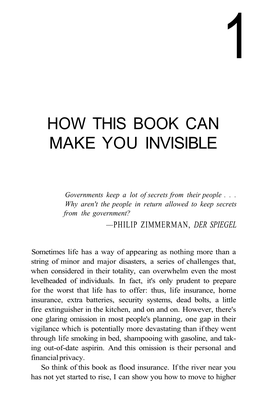 How This Book Can Make You Invisible
