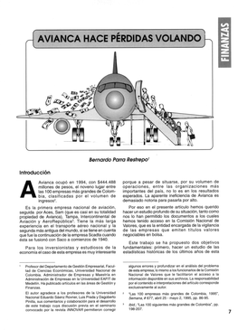 Avianca Hace Perdidasvolando