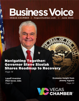 BUSINESS VOICE JUNE 2020 VEGAS Chamberpaid for by the Vegas Chamber